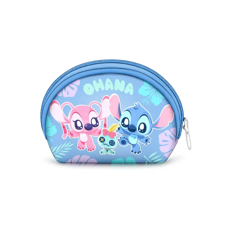 Karactermania - STITCH & ANGEL - Ohana  - Oval Coin Purse '12x9x4,5cm'