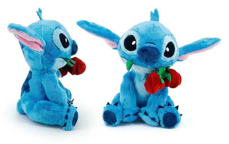Simba Toys - STITCH - Stitch Plush with Rose - 25cm