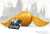 Noble Collection - HARRY POTTER - Golden Snitch - Plush 10cm