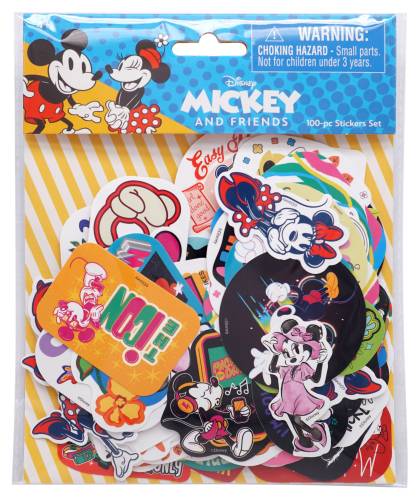 Monogram - MICKEY & MINNIE - 100 stickers set (Display of 20)