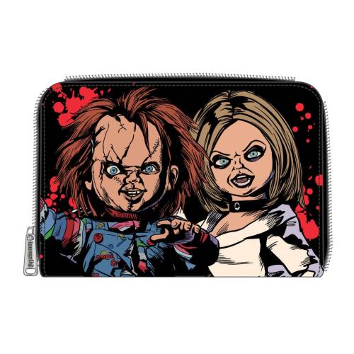 Loungefly - CHUCKY - Bride of Chucky - Wallet LoungeFly " Happy couple "