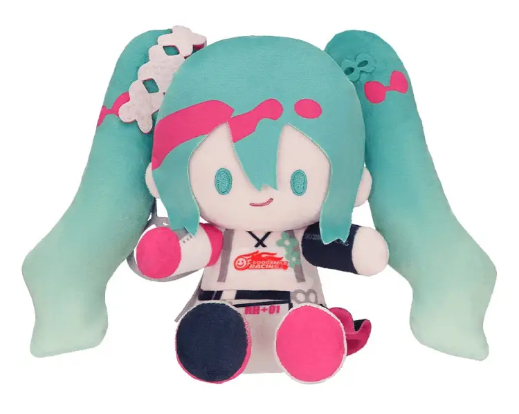 Goodsmile - HATSUNE MIKU GT PROJECT - Hatsune Miku Racing 2025 - Plush Set 15cm