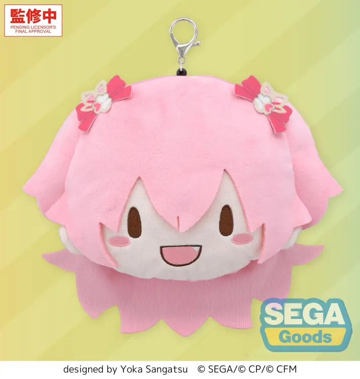 Sega Goods - HATSUNE MIKU - Airi Momoi - Plush Bag Charm 16x6x14 cm