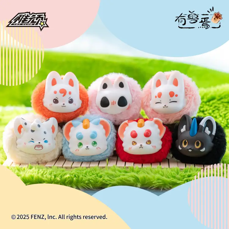 TOY CLUB - "You Shou Yan" Fu Rui Companion Series - BLIND BOX - 9cm