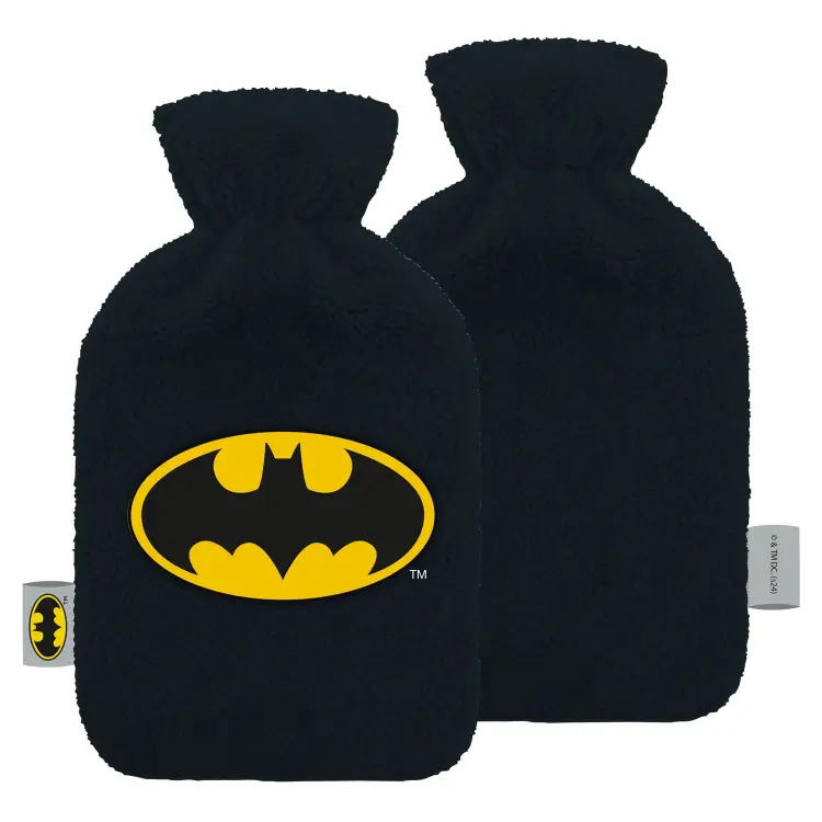 Arditex - BATMAN - Logo - Plush & Embrosed Hot-Water Botlle