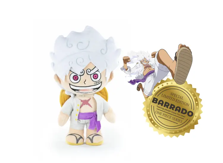 Barrado - ONE PIECE - Luffy Gear 5 - Special Limited Edition Plush 34cm