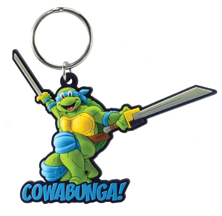Monogram - TEENAGE MUTANT NINJA TURTLES - Leonardo - Soft Touch Keychain