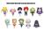 Monogram - SAILOR MOON - Series 6 - 3D Foam Bag Clip (Display 24 Pcs)
