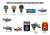 Monogram - JAWS 50TH ANNIVERSARY - Series 1 - 3D Foam Bag Clip (Display 24 Pcs)