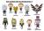 Monogram - RICK & MORTY - Series 3 - 3D Foam Bag Clip (Display 24 Pcs)
