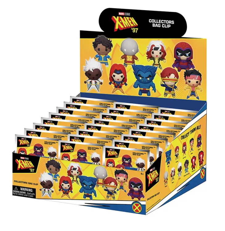 Monogram - X-MEN '97 - 3D Foam Bag Clip (Display 24 Pcs)