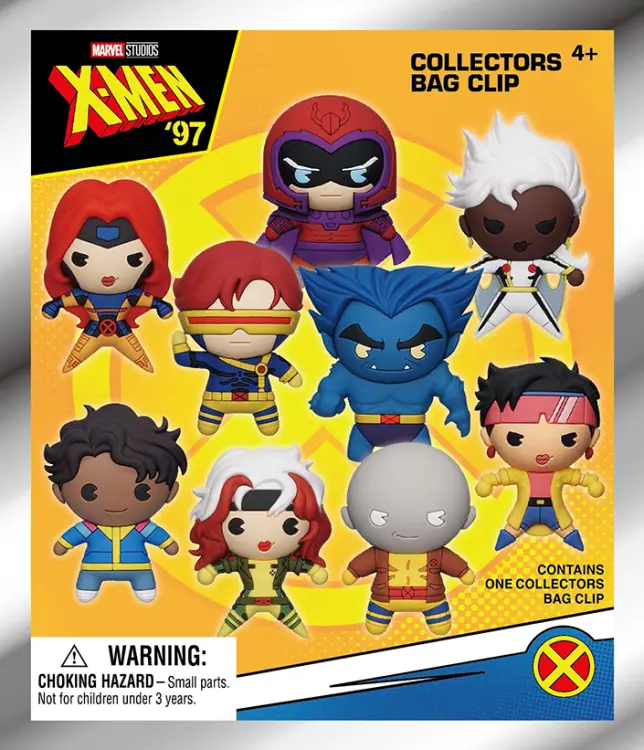 Monogram - X-MEN '97 - 3D Foam Bag Clip (Display 24 Pcs)
