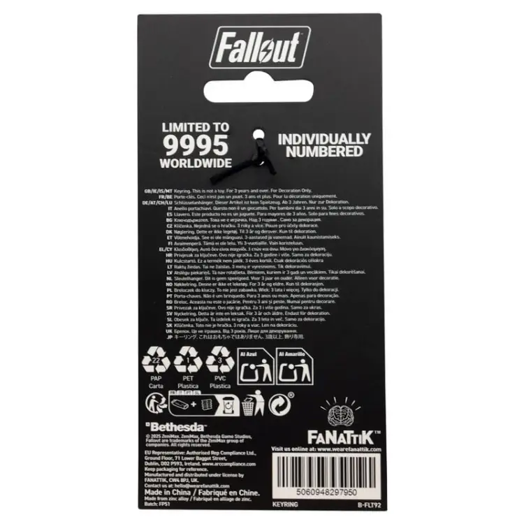 Fanattik - FALLOUT - Nuka-Cola - Limited Edition Keyring