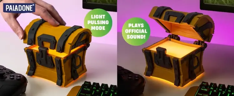 Paladone - FORNITE - Chest - Light with Sound 5"