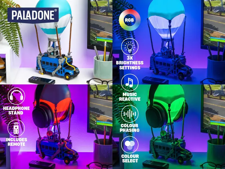 Paladone - FORNITE - Battle Bus - Diorama Light 31cm