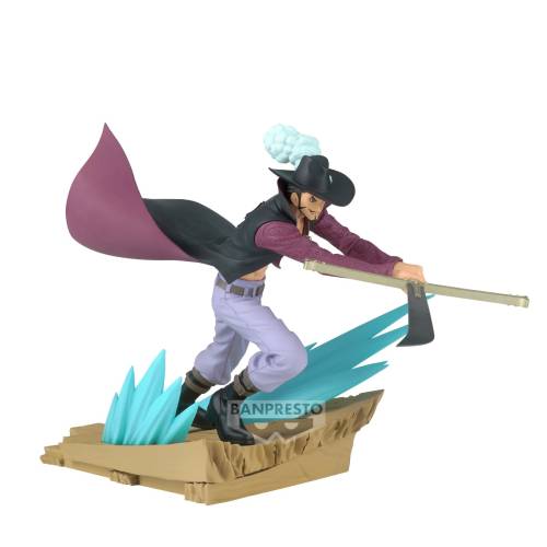 Banpresto - ONE PIECE - Dracule Mihawk - Figure Senkozekkei 2/2 12cm