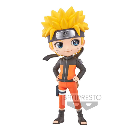 Banpresto Naruto Shippuden - Naruto Uzumaki - QPosket Figurka Vers. A 14cm