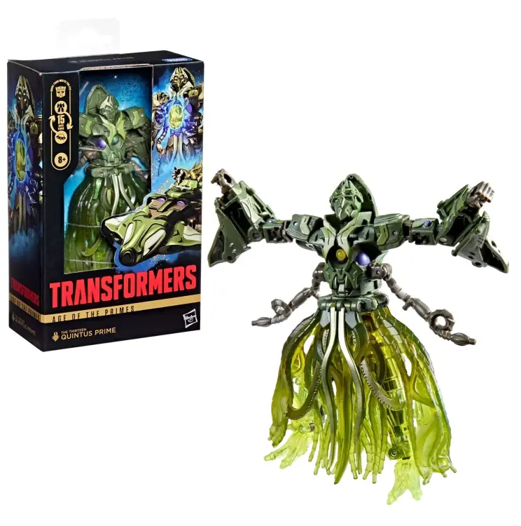 Hasbro - TRANSFORMERS - Quintus Prime - Figure Age of the Primes Deluxe 14cm