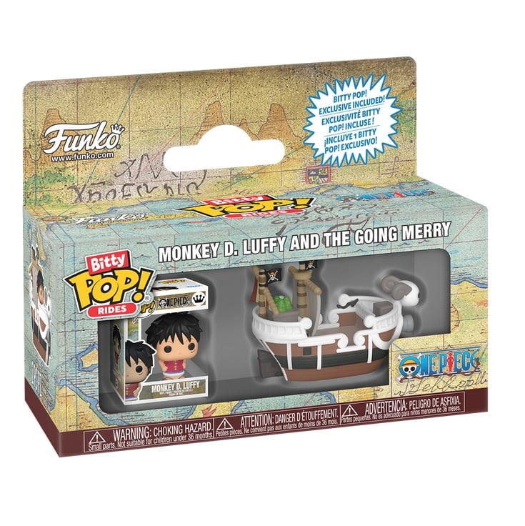 Funko - ONE PIECE - Bitty Pop Ride - Going Merry with Luffy