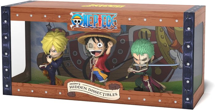 ONE PIECE - Luffy Zoro Sanji - Trójpak figurek