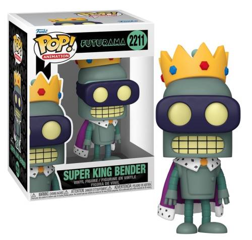 Funko - FUTURAMA - POP Animation N° XXXX - Super King Bender