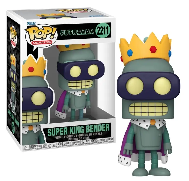 Funko - FUTURAMA - POP Animation N° XXXX - Super King Bender