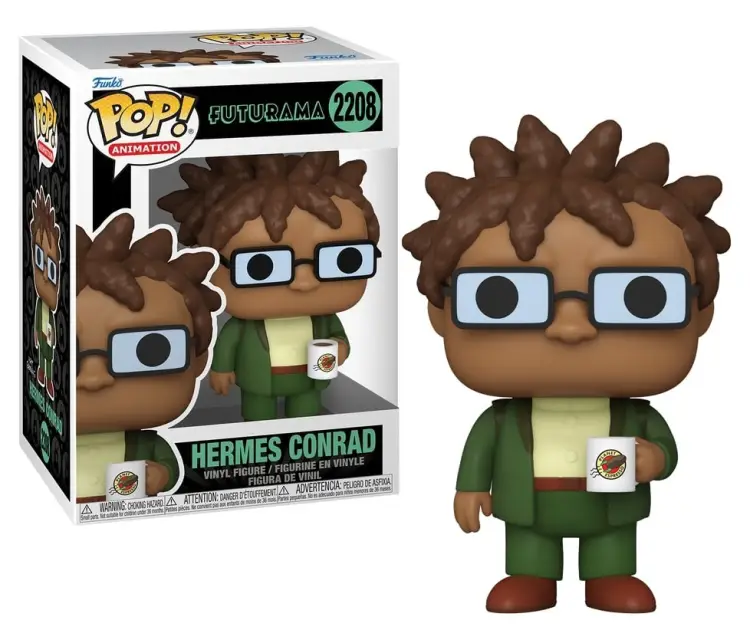 Funko - FUTURAMA - POP Animation N° XXXX - Hermes with Mug