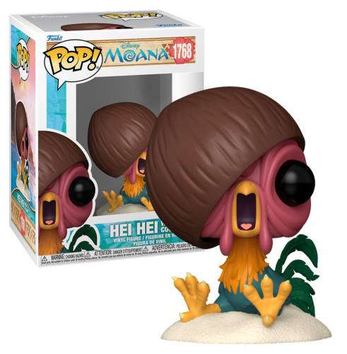 Funko - MOANA - POP Disney N° XXXX - Hei Hei with coconut