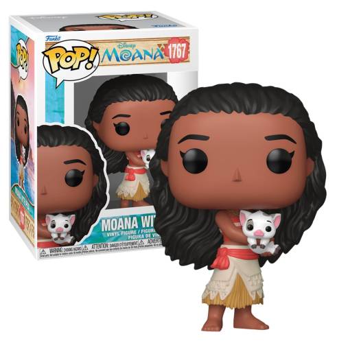 Funko - MOANA - POP Disney N° XXXX - Moana with Pua