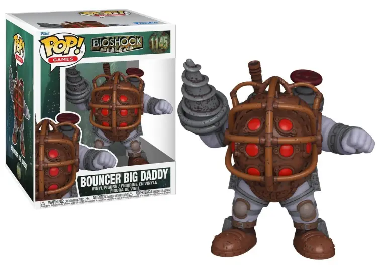 Funko - BIOSHOCK - POP Super 6'' N° XXX - Bouncer Big Daddy