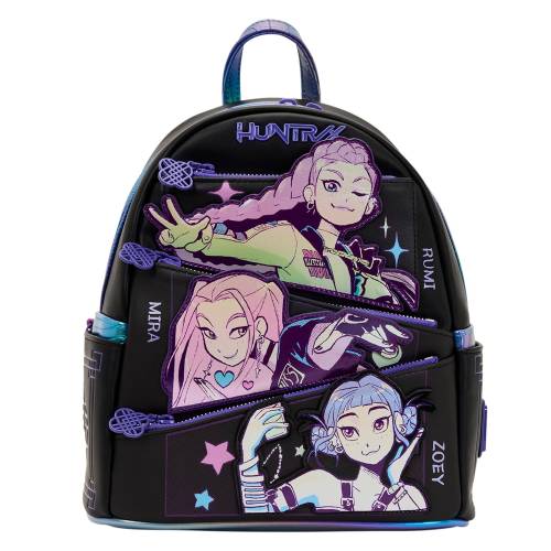Loungefly - K-POP DEMON HUNTERS - Huntrix - Mini Backpack Loungefly