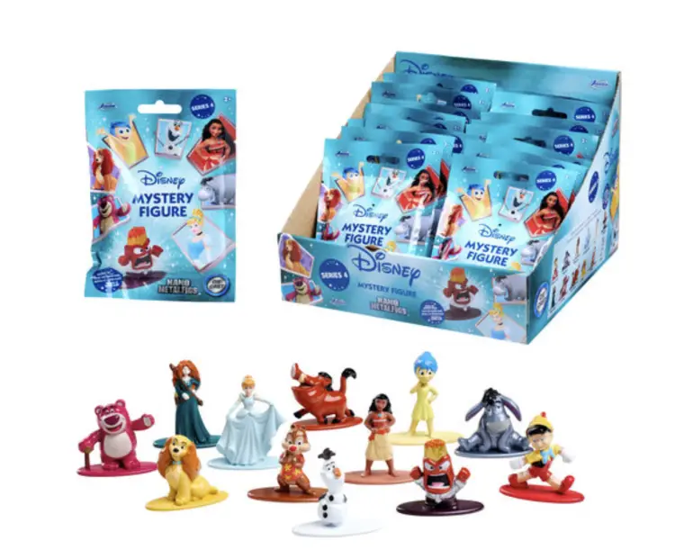 Jada Toys - DISNEY PIXAR - Display of Blind Nano Figures - 12 Assortment - 24pc