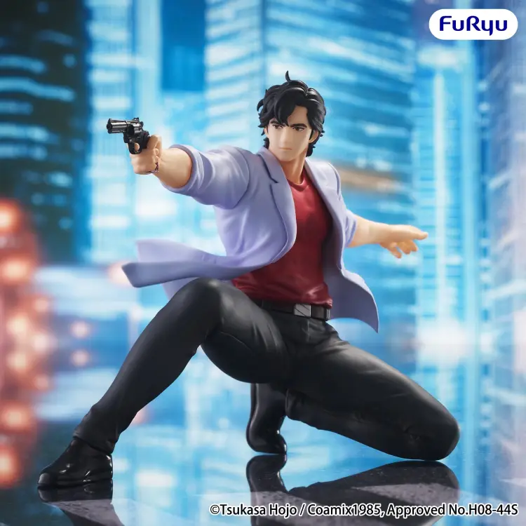 Furyu - CITY HUNTER - Ryo Saeba - Statue Noodle Stopper 19cm