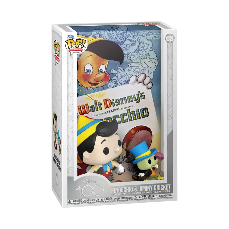 Funko - DISNEY - POP Movies Poster N° 08 - Pinocchio