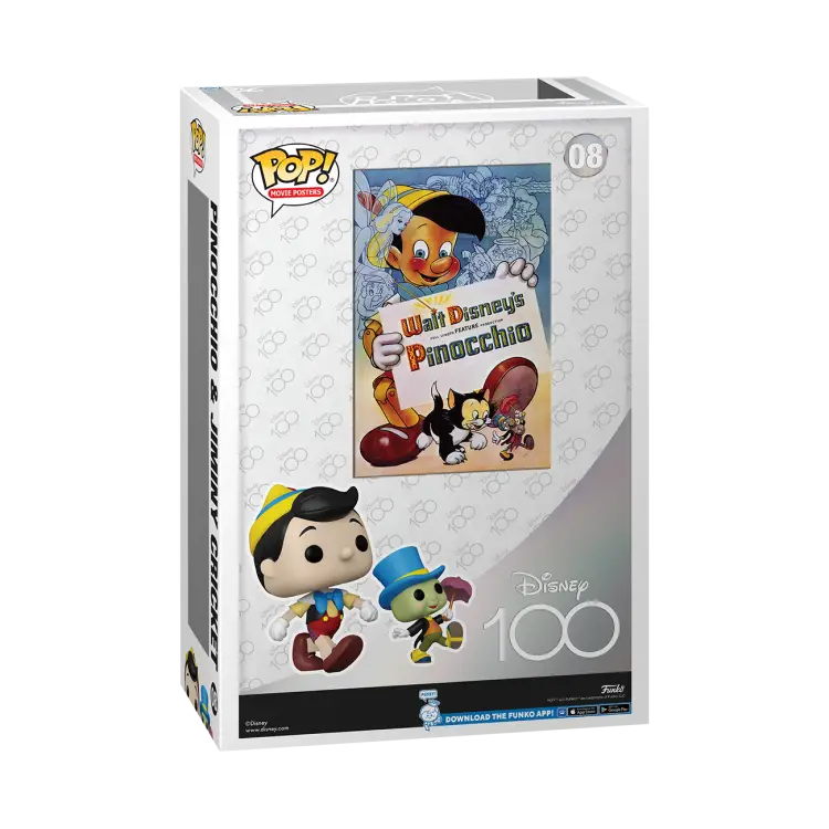 Funko - DISNEY - POP Movies Poster N° 08 - Pinocchio