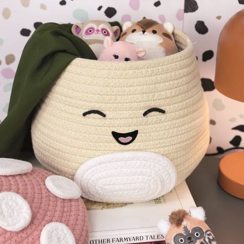 Fizz Creation - SQUISHMALLOWS - Malcolm - Woven Storage Basket