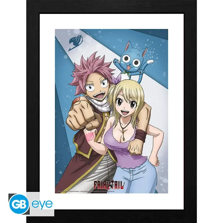 GB Eye - FAIRY TAIL - Collector Print 30X40 - Natsu & Lucy