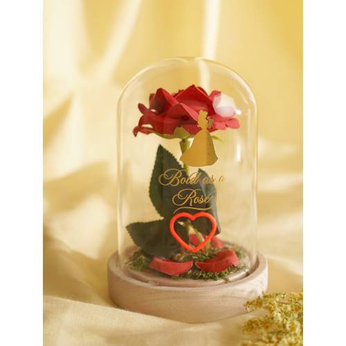 Widdop - DISNEY PRINCESS - Belle - Floral Cloche with a Neon Light
