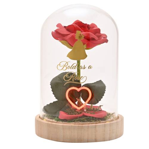 Widdop - DISNEY PRINCESS - Belle - Floral Cloche with a Neon Light