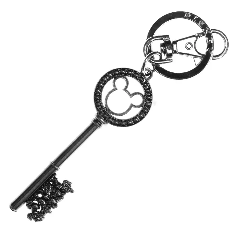 Monogram - DISNEY - Mickey Gang Master Gem Beads - Pewter Keychain