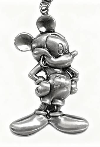 Monogram - DISNEY - Mickey - Pewter Keychain