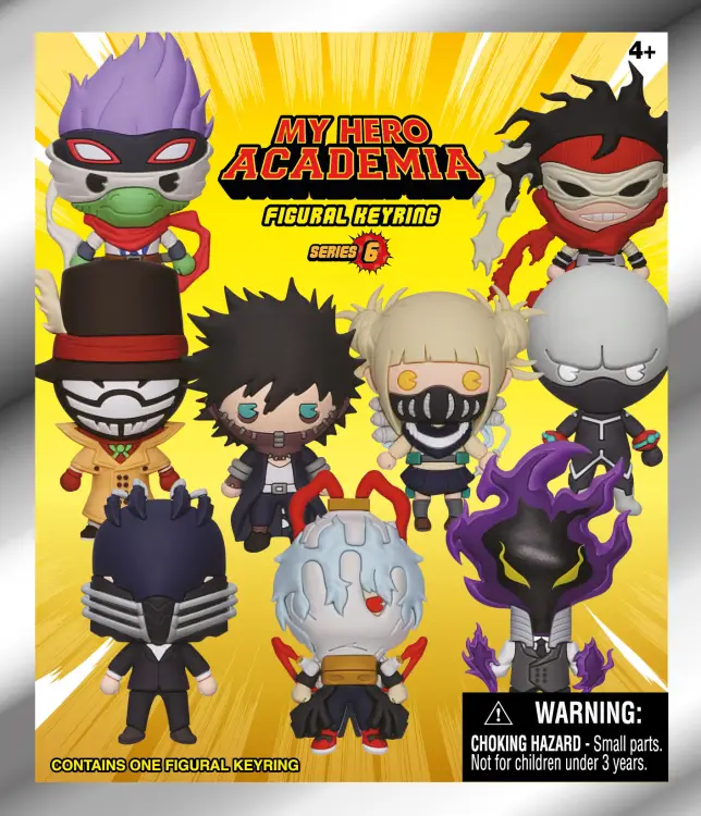 Monogram - MY HERO ACADEMIA - Series 6 - 3D Foam Bag Clip (Display 24 Pcs)