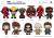 Monogram - DEADPOOL - Series 1- 3D Foam Bag Clip (Display 24 Pcs)
