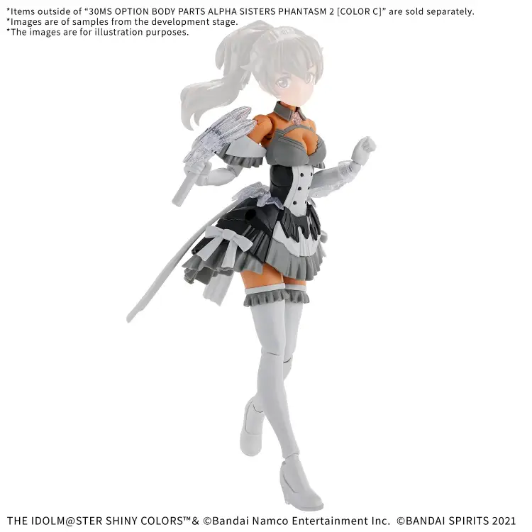 Bandai Model Kit - THE IDOL MASTER - 30MS Option Body Parts Alpha Sister Phantasm 2
