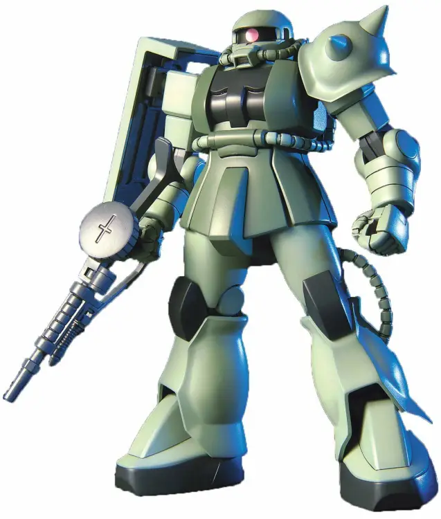 Bandai HGUC Gundam - MS-06 Zaku II Mass Production 1/144