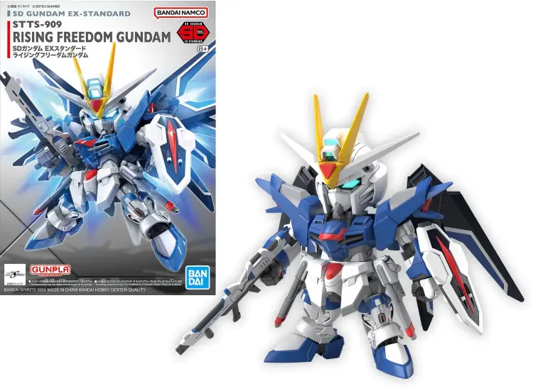 Bandai Model Kit Gundam - SD Gundam Ex-Standard Rising Freedom Gundam