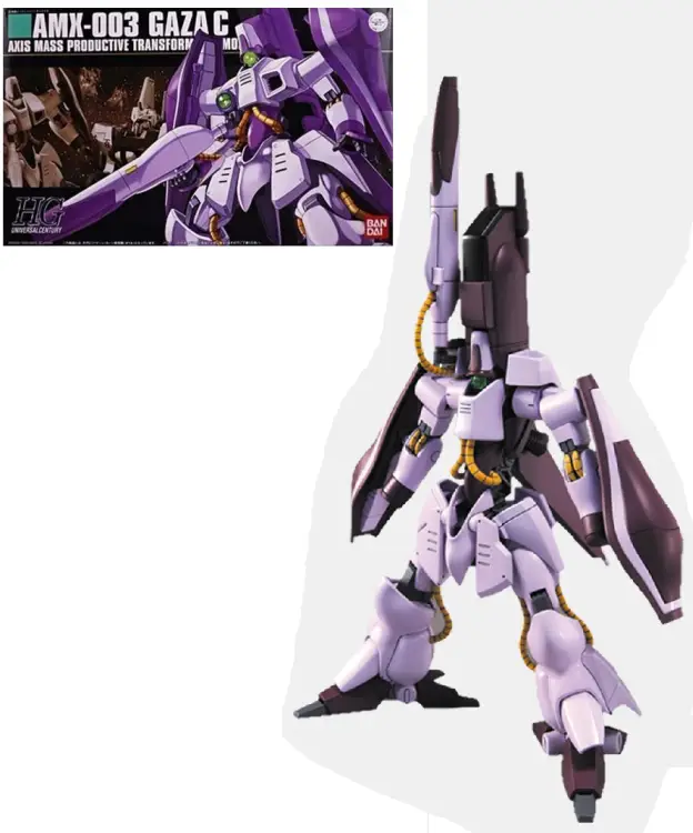 Bandai Model Kit Gundam - Gaza C Haman Karn 1/144 HGUC