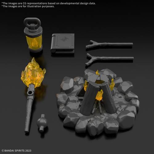 Bandai Model Kit - 30MF - Item shop 4 (Quest option) - Model Kit