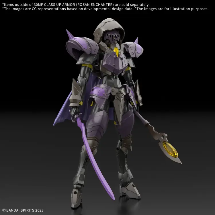 Bandai Model Kit - 30MF - Class up Armor (Rosan enchanter) - Model Kit