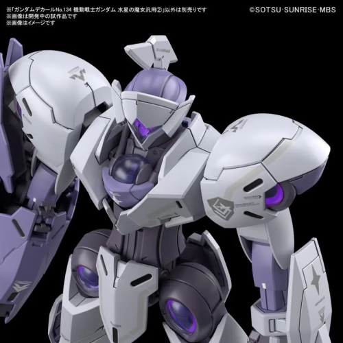 Bandai Model Kit - THE WITCH FROM MERCURY - Gundam Decal 134  - Model Kit
